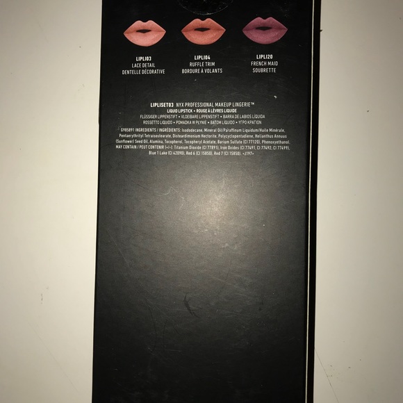 NYX lingerie nude pink liquid matte lipstick set - Picture 2 of 4